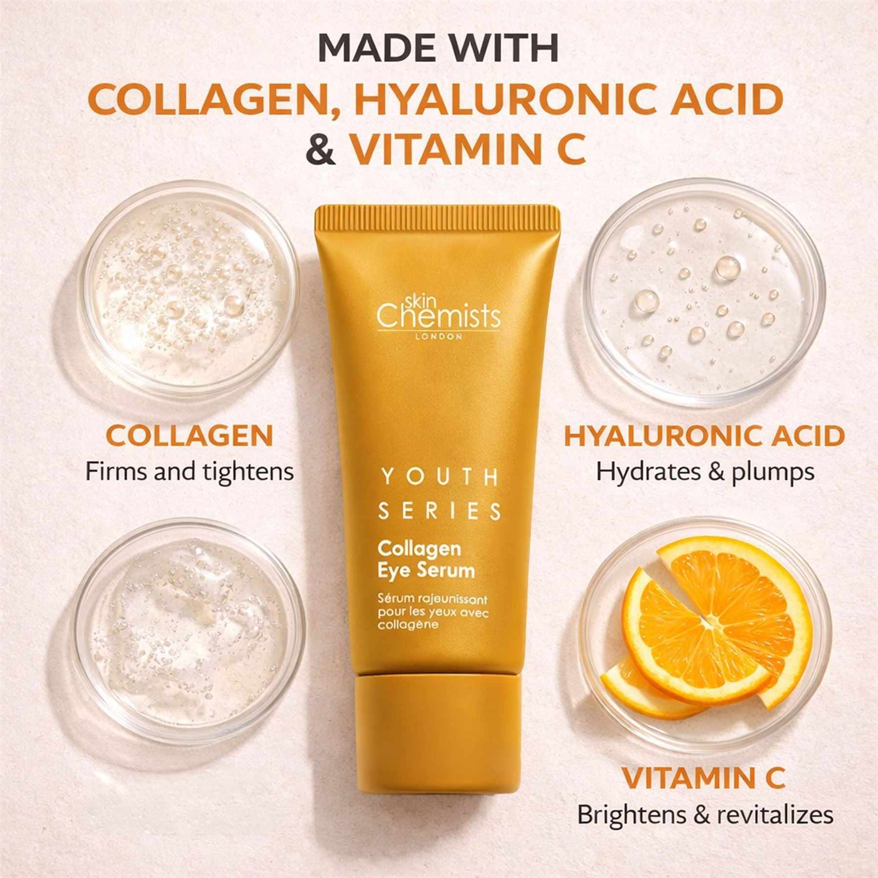 2% Collagen Eye Serum 15ml (Vegan) DestGlow