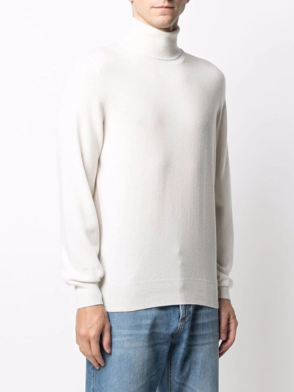 Brunello Cucinelli Men Cashmere Turtle-Neck Sweater by Luosophy