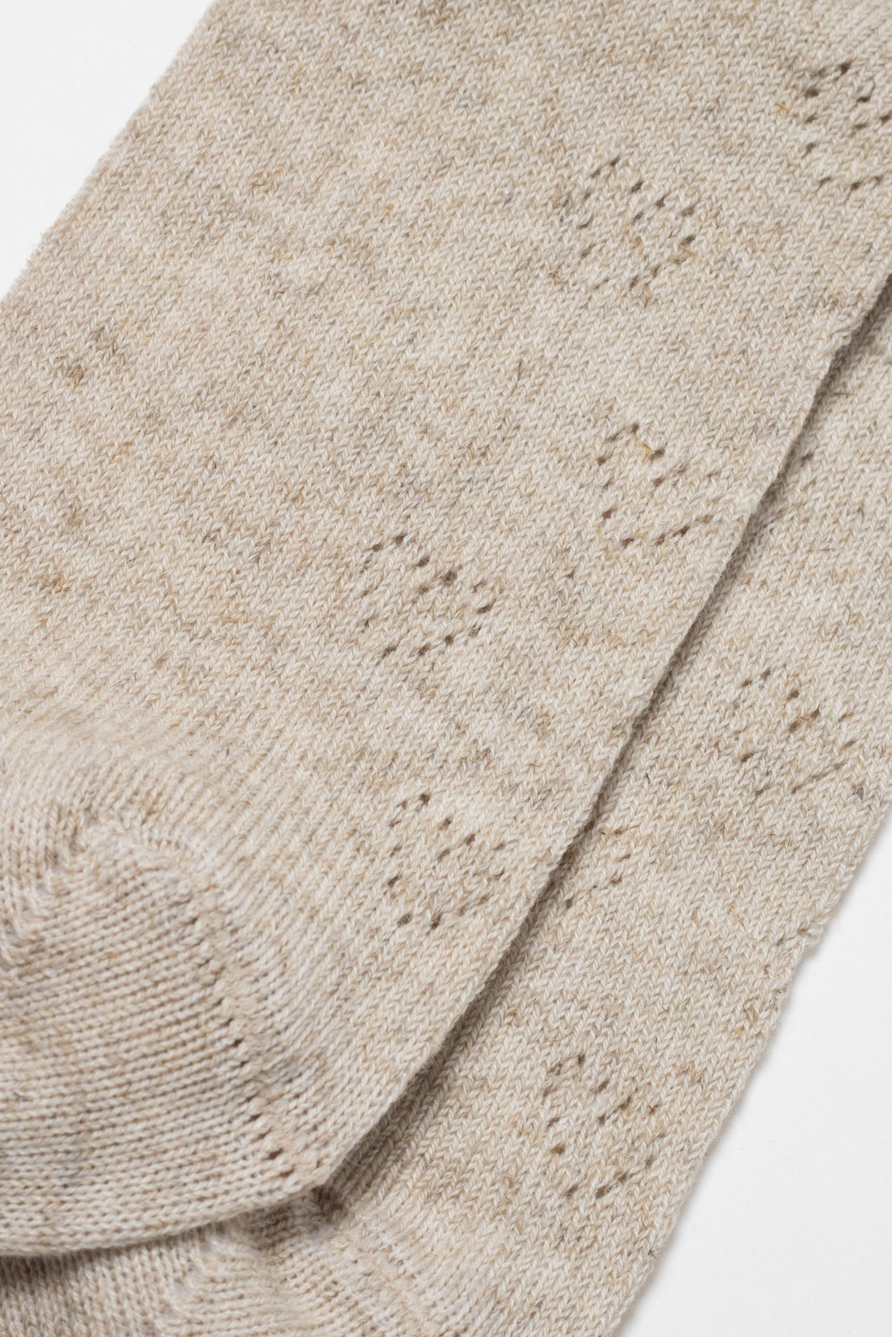 Cotton Linen Socks Conte Classic 542 - Hearts Pattern - DestGlow