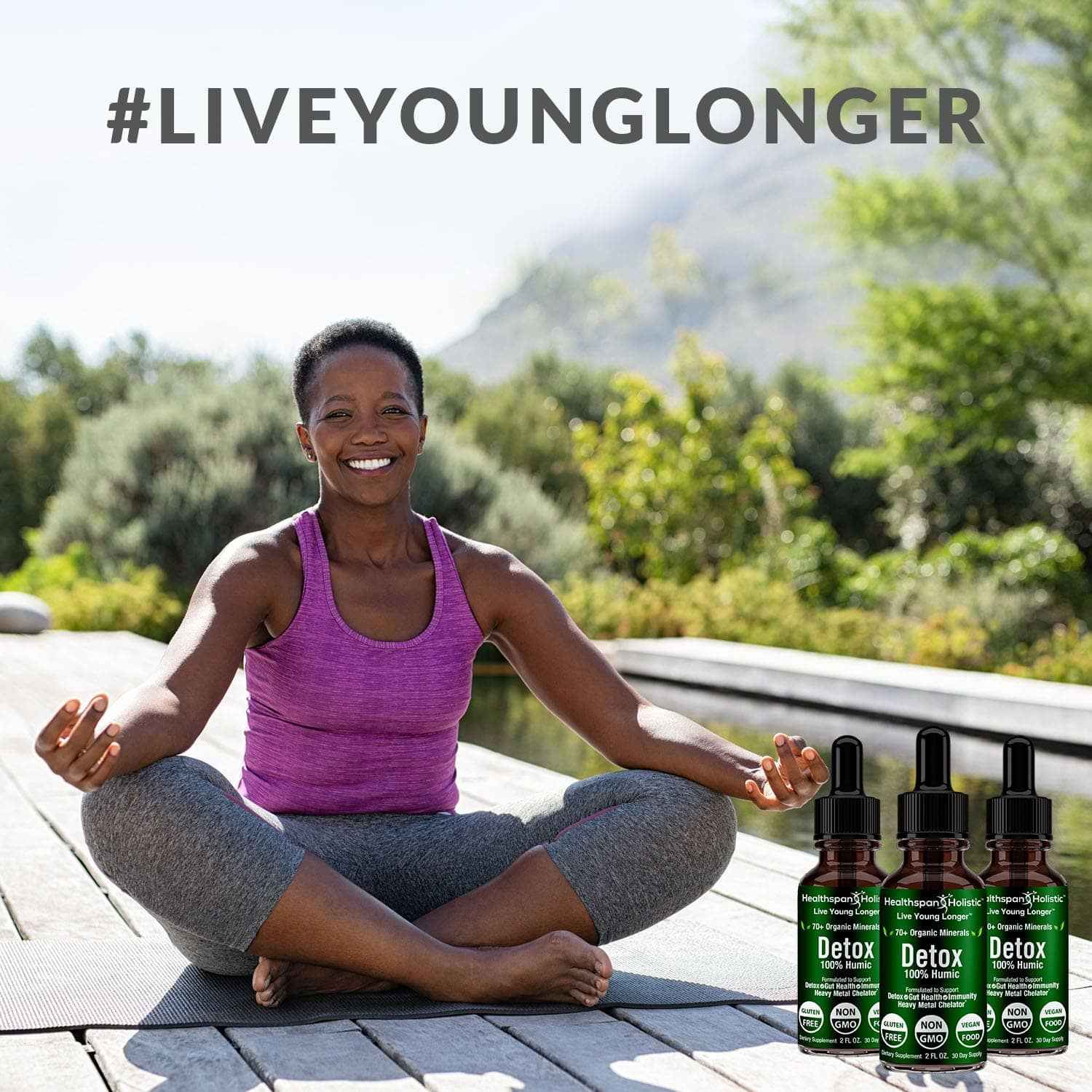 2oz Detox 100% Humic Minerals Concentrate