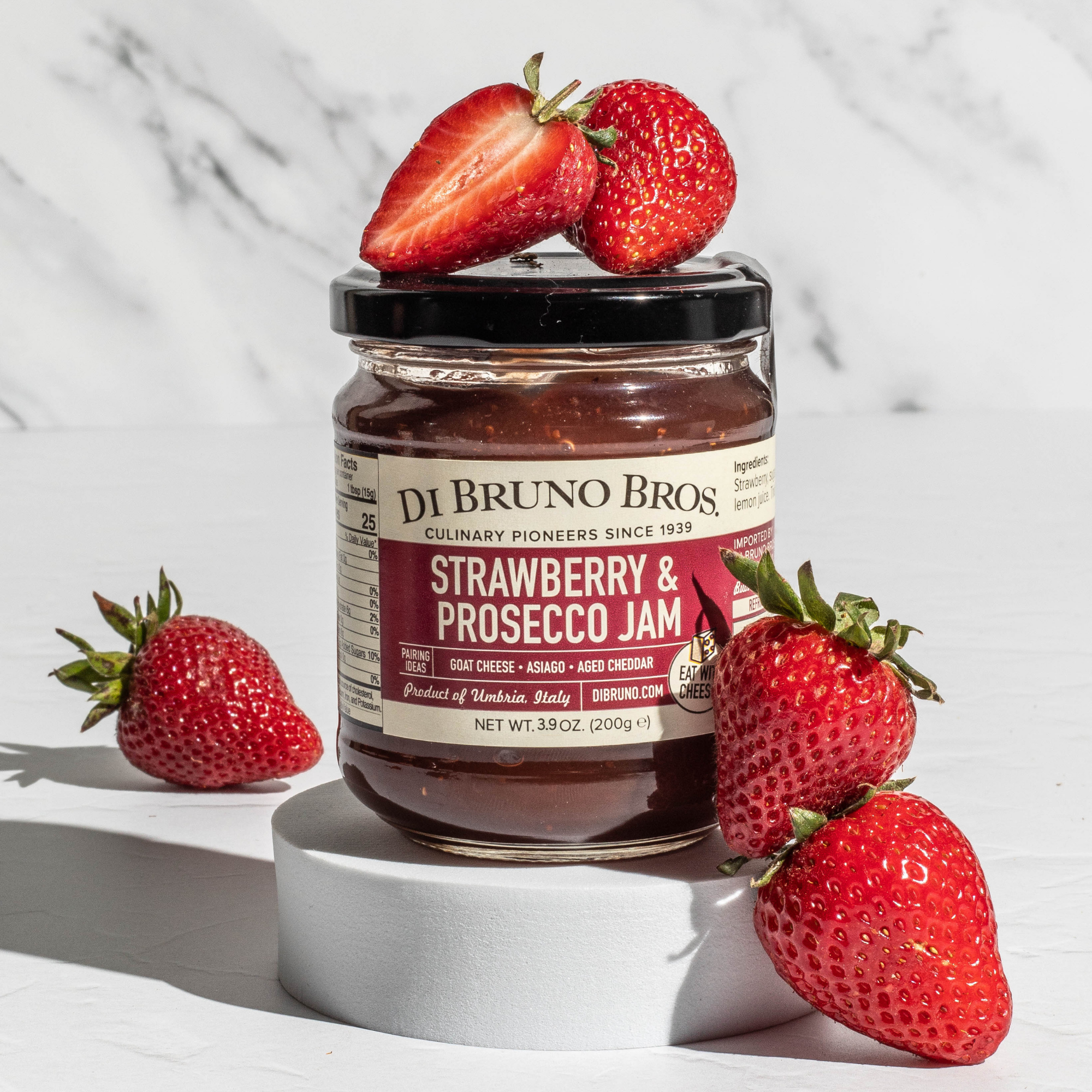 Strawberry & Prosecco Jam DestGlow