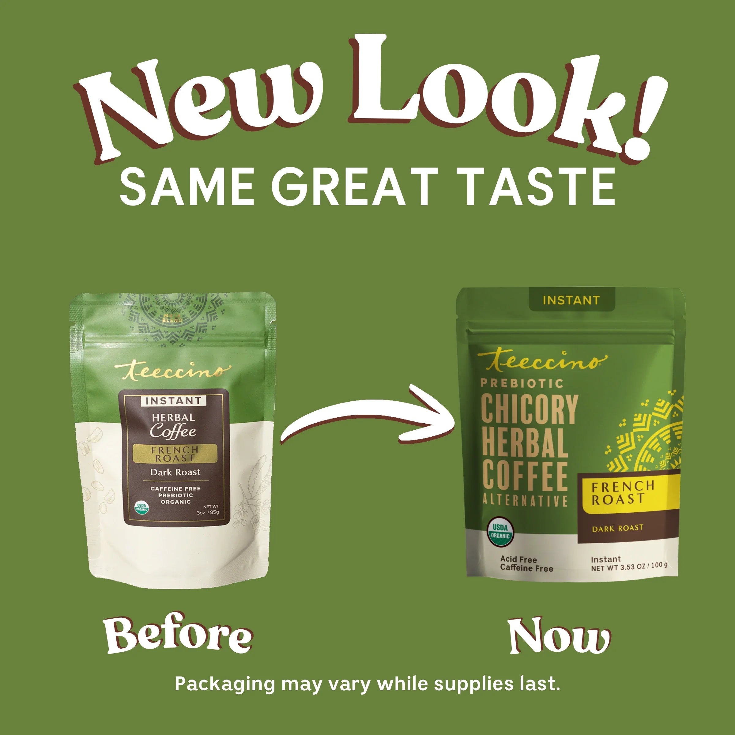 Instant French Roast Herbal Coffee DestGlow