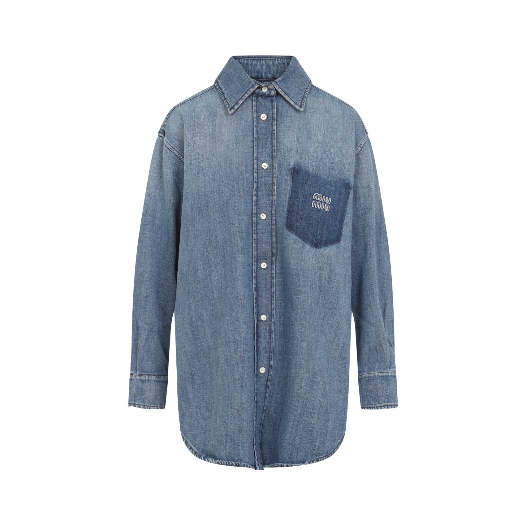Miu Miu Denim Shirt Women DestGlow