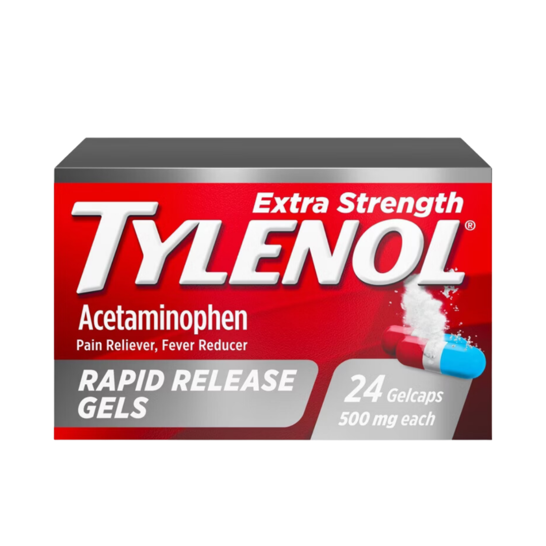 Tylenol Extra Strength Rapid Release Gels 500mg (24 ct) DestGlow
