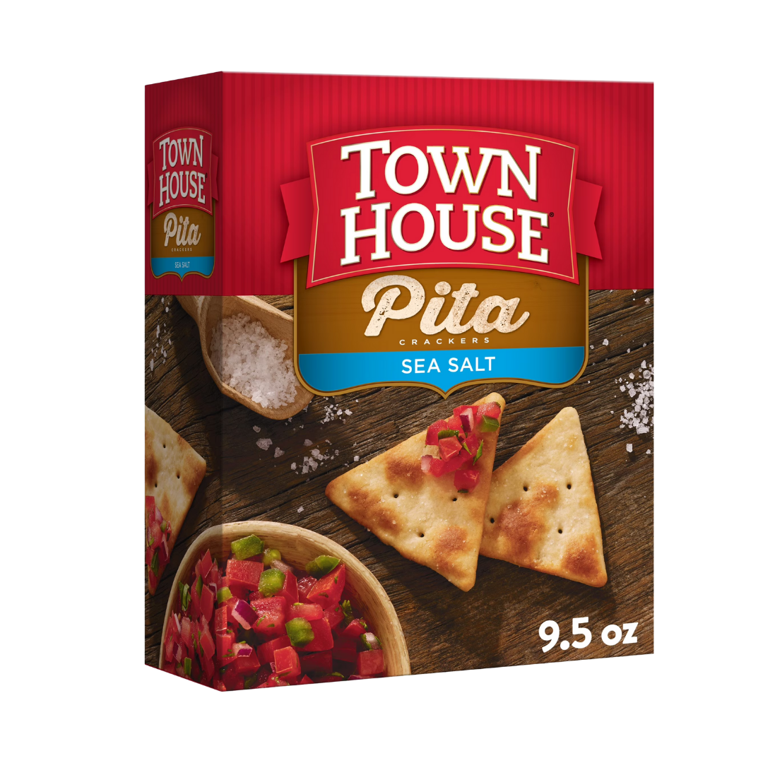Town House Pita Crackers Sea Salt (9.5oz) DestGlow