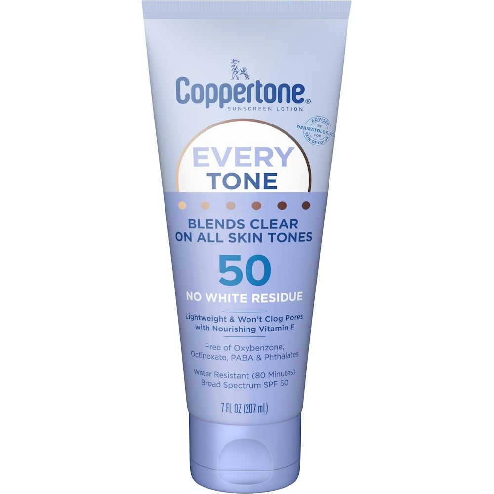 Coppertone Every Tone Sunscreen Lotion - SPF 50 - 7 Fl Oz by Pasteur Pharmacy