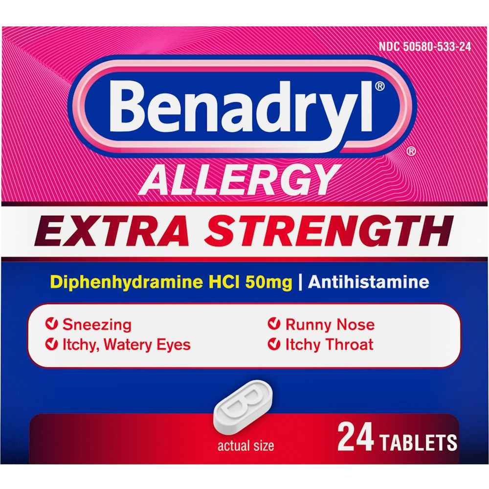 Benadryl Allergy Tb 50 mg 24 Es
