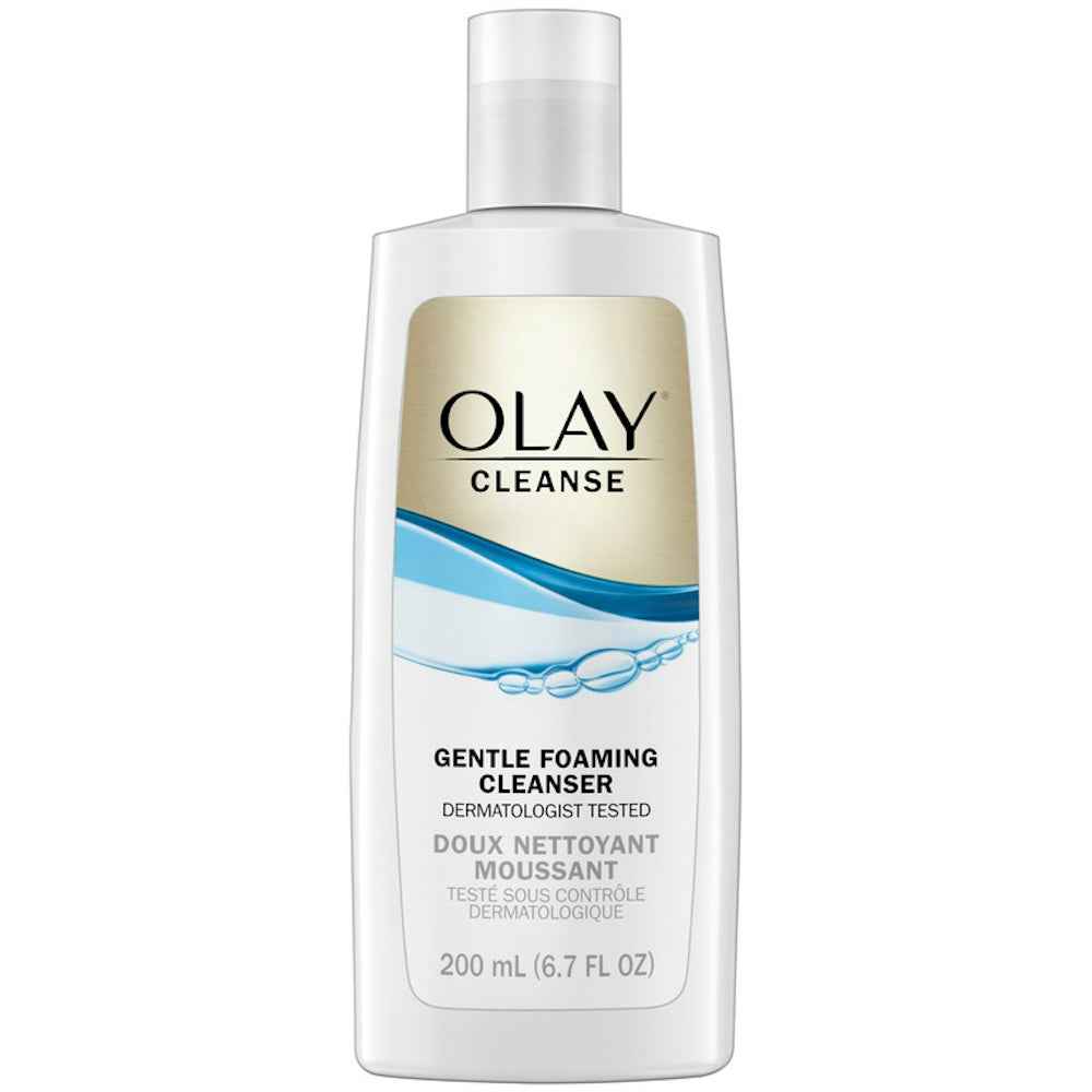 Olay Gentle Clean Foaming Face Cleanser For Sensitive Skin, 6.7 Fl Oz