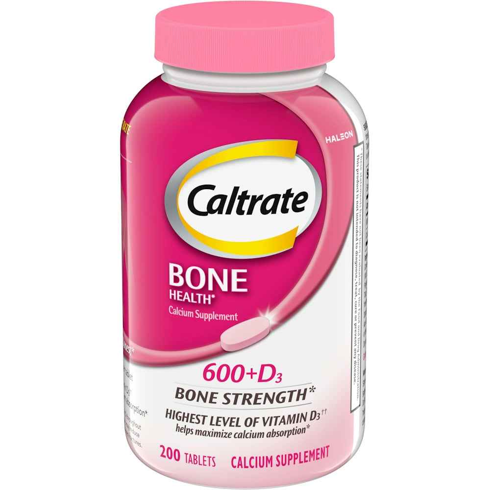 Caltrate Bone Health 600Mg Plus D3 Tablets 200Ct