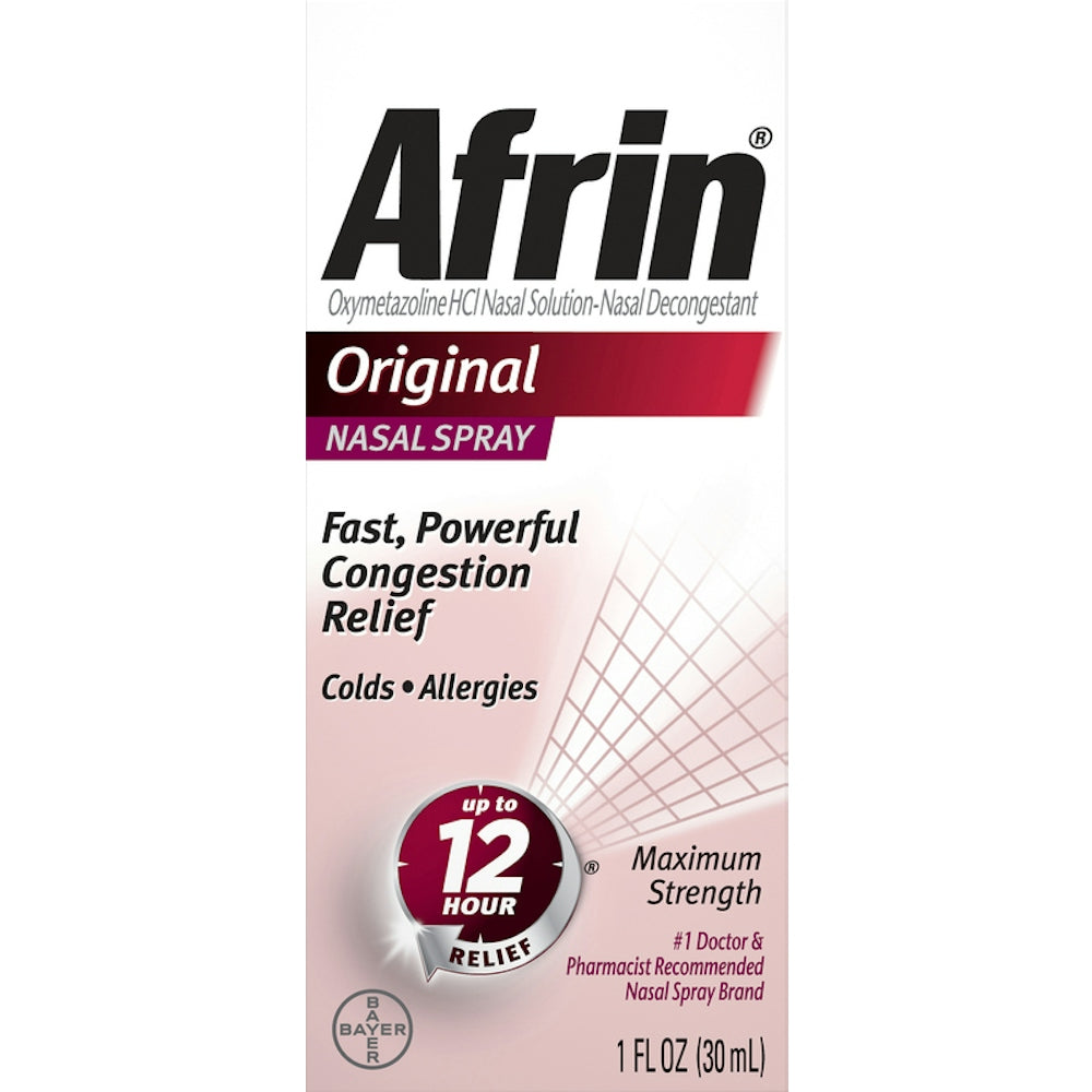 Afrin Original Maximum Strength Nasal Spray 1 Fl Oz by Pasteur Pharmacy