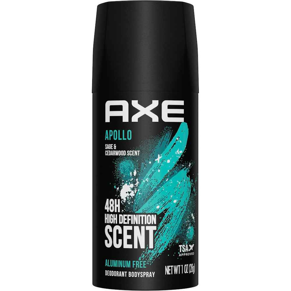 AXE Apollo Body Spray Deodorant Sage & Cedarwood, 1oz