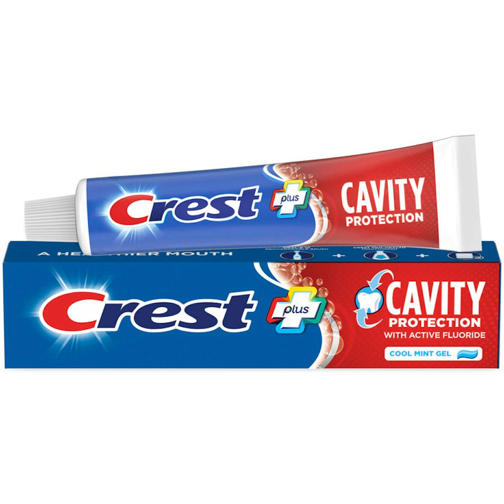 Crest Cool Mint Gel Fluoride Anticavity Toothpaste - 5.7 Ounce by Pasteur Pharmacy