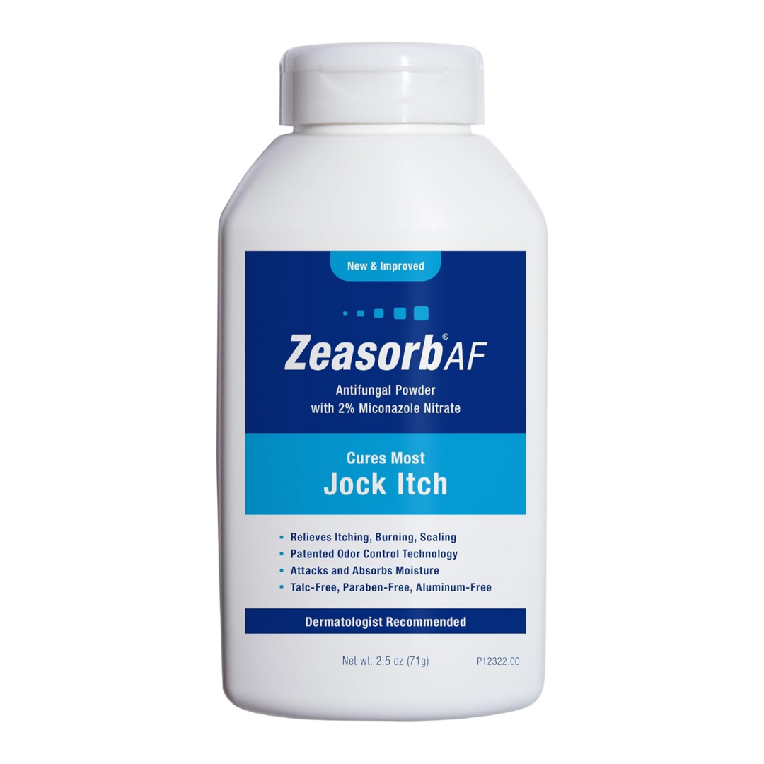 Zeasorb AF Jock Itch Antifungal Powder (2.5oz) DestGlow