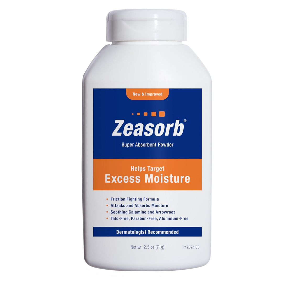 Zeasorb Super Absorbent Powder Excess Moisture (2.5oz) DestGlow
