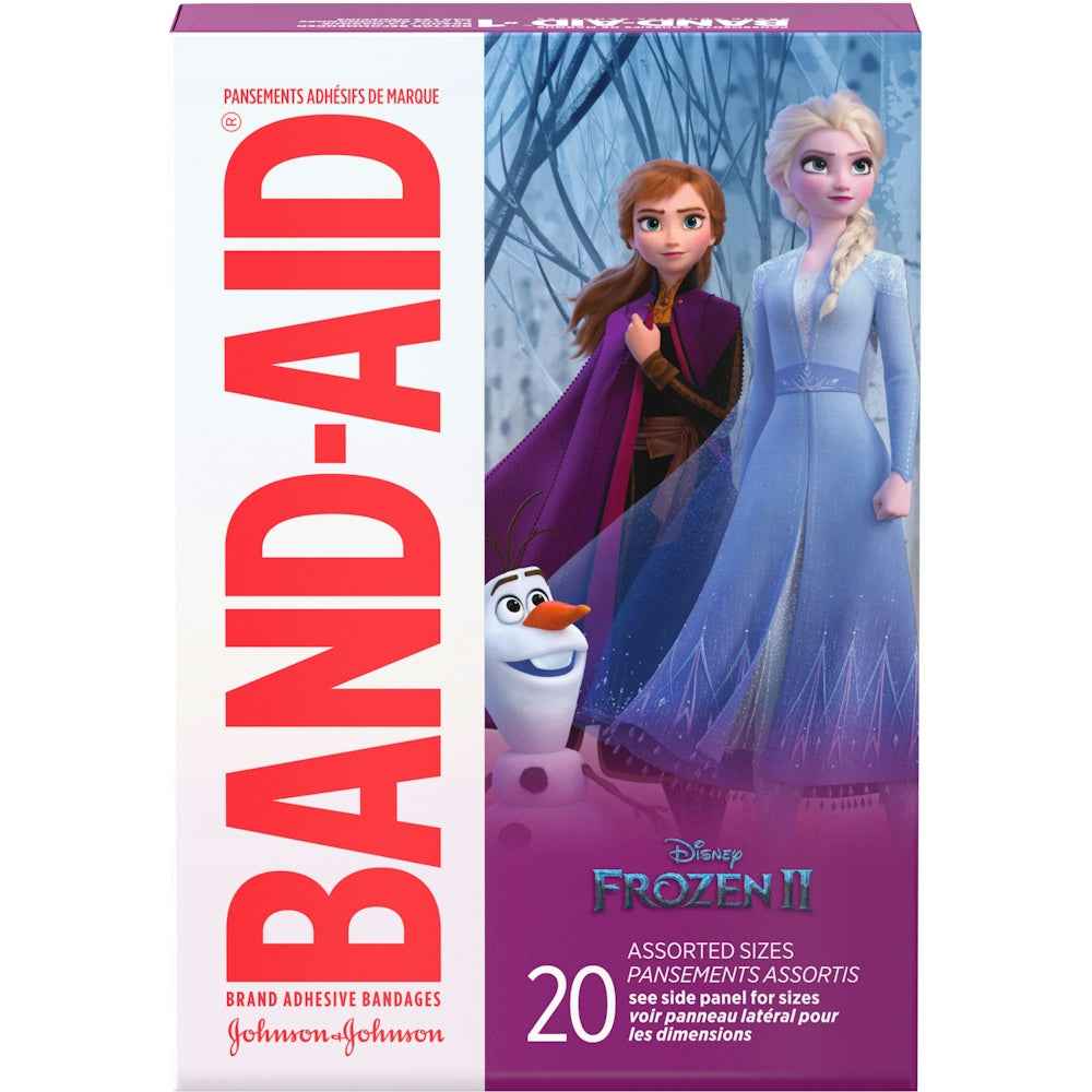 Band-Aid Adhesive Bandages, Disney Frozen II, Assorted Sizes - DestGlow