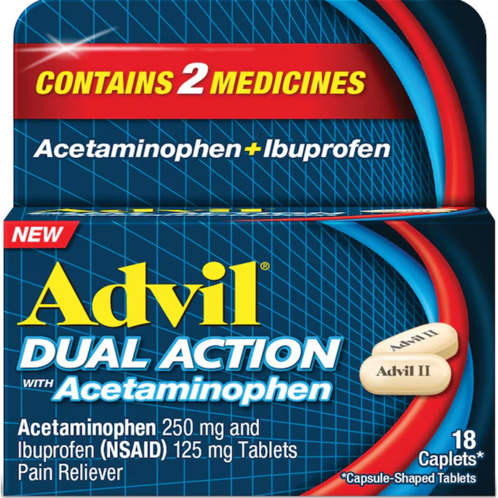Advil Dual Action with Acetaminophen (18 ct) DestGlow