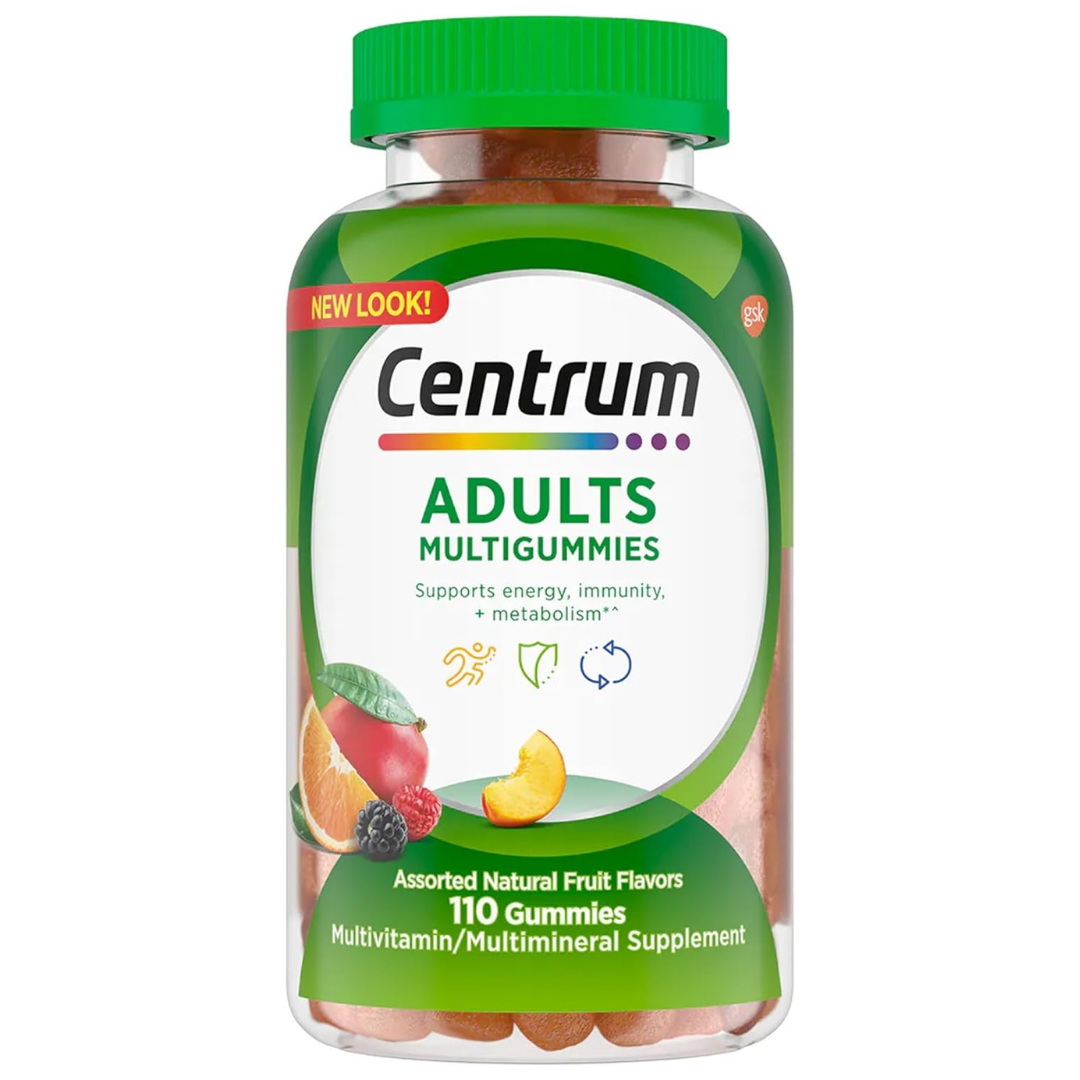 Centrum MultiGummies Adult Multivitamin (110ct) DestGlow