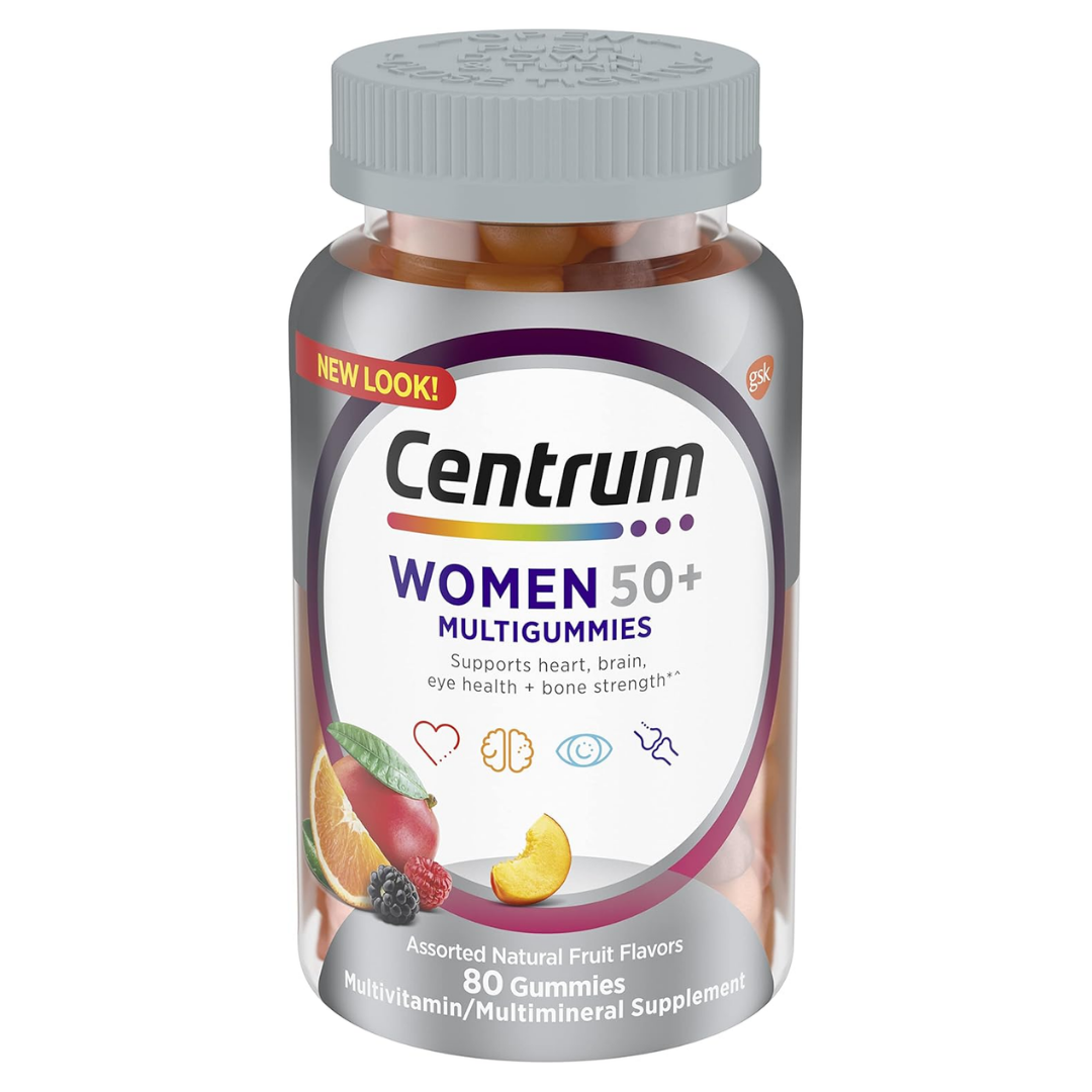 Centrum MultiGummies Women 50+ Multivitamin (80ct) DestGlow