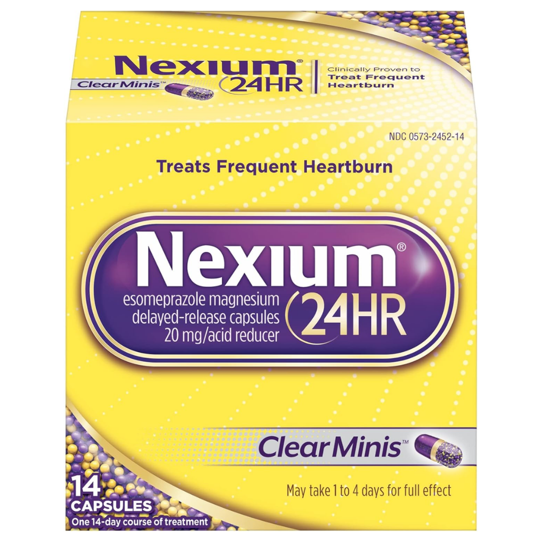 Nexium 24HR 20 mg MiniCap (14 ct) DestGlow