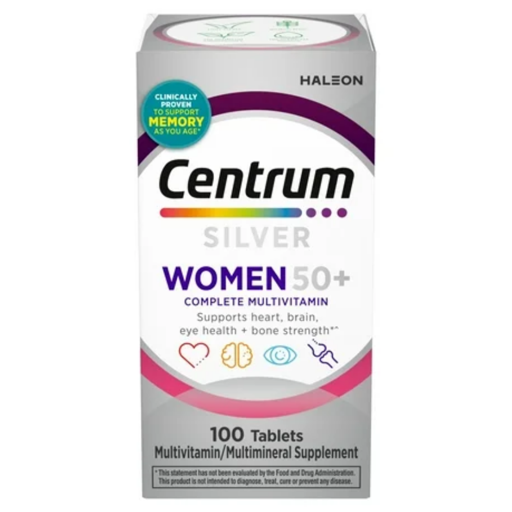 Centrum Silver Women 50+ Complete Multivitamin (100ct) DestGlow