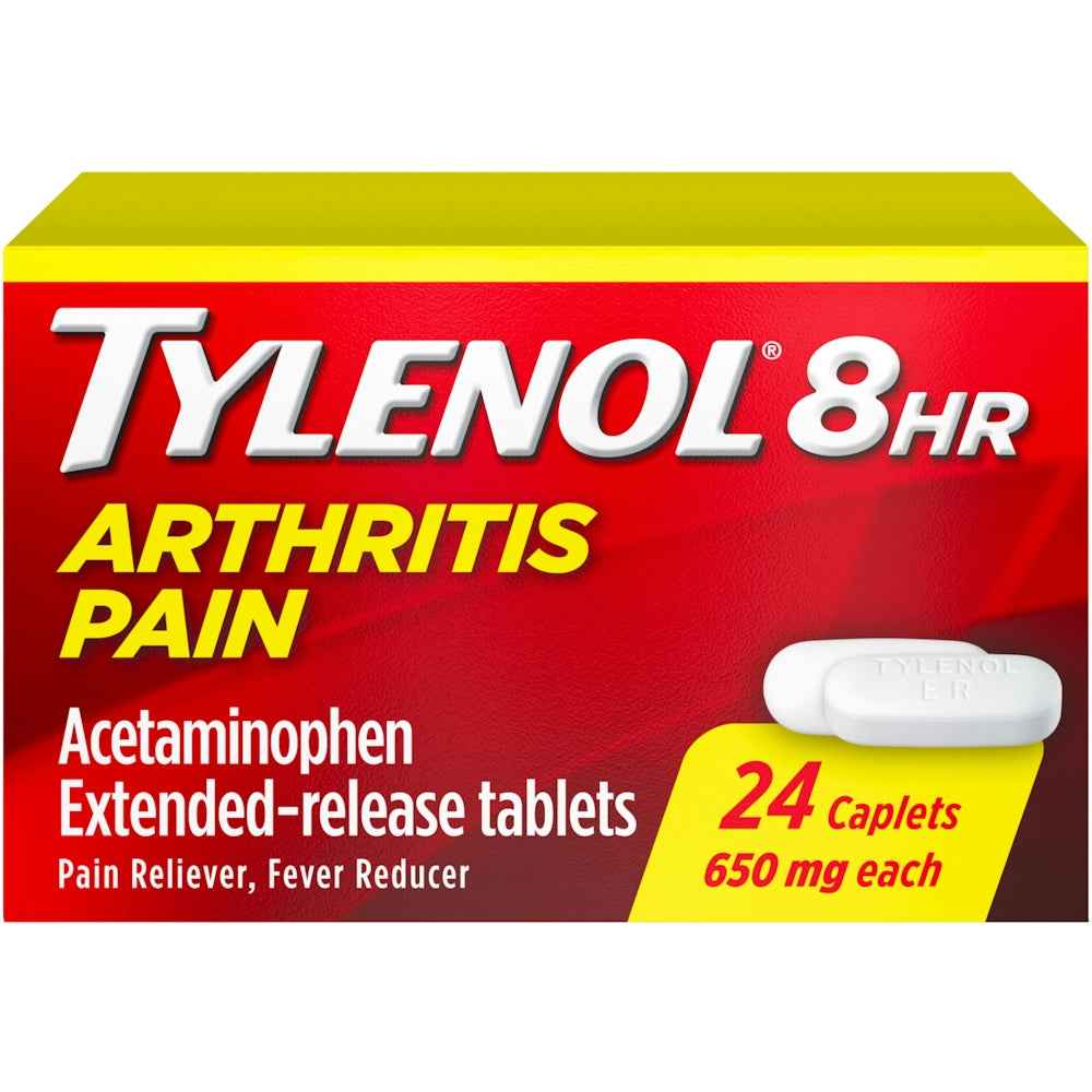 Tylenol 8 Hr 650 Mg Arthritis Pain 24 Caplets