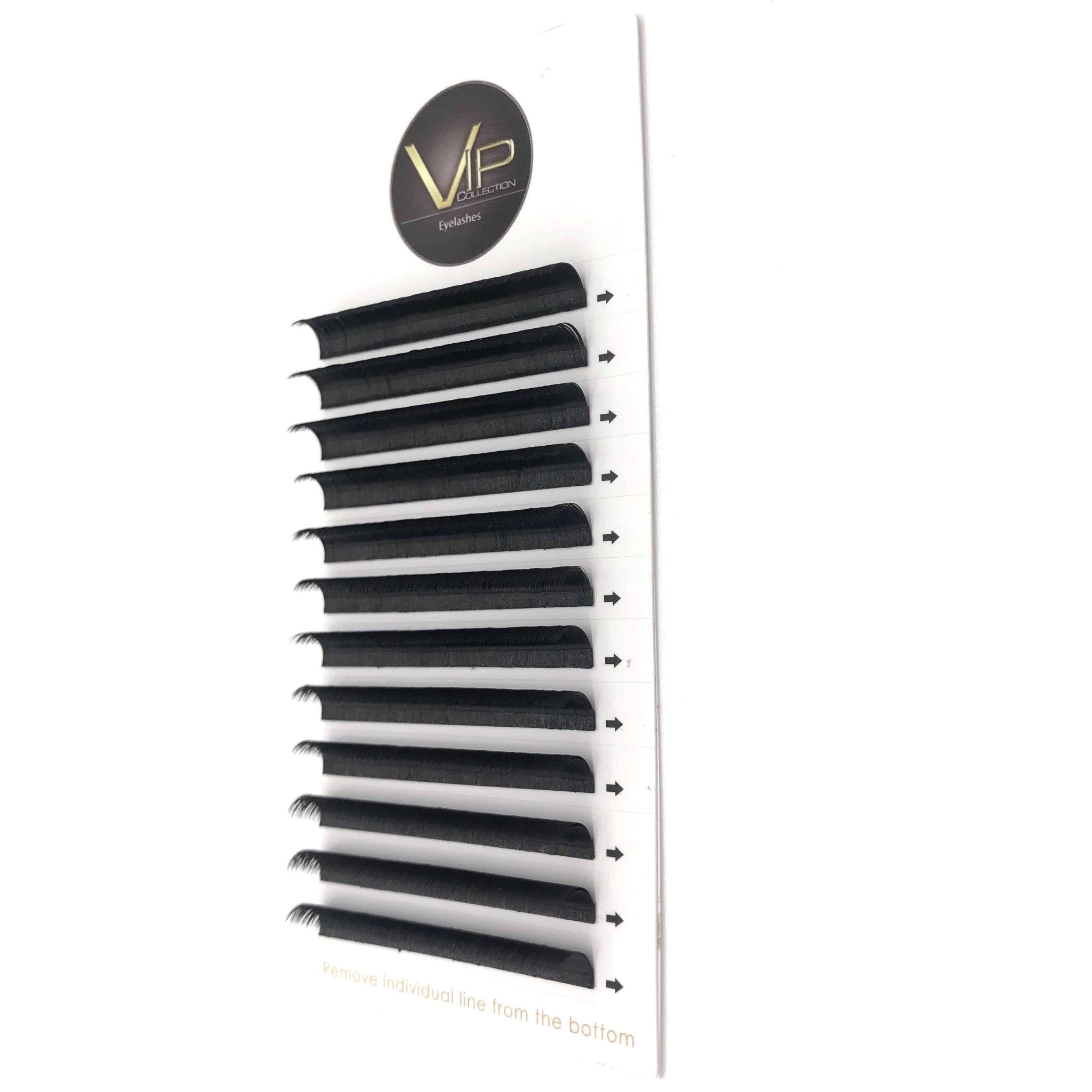 VIP Quick Fan Lash Extensions, 12 Lines 0.07 D Curl