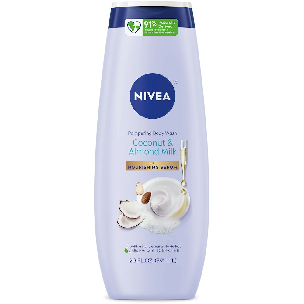 Nivea Coconut & Almond Milk Pampering Body Wash 20 Fl Oz by Pasteur Pharmacy