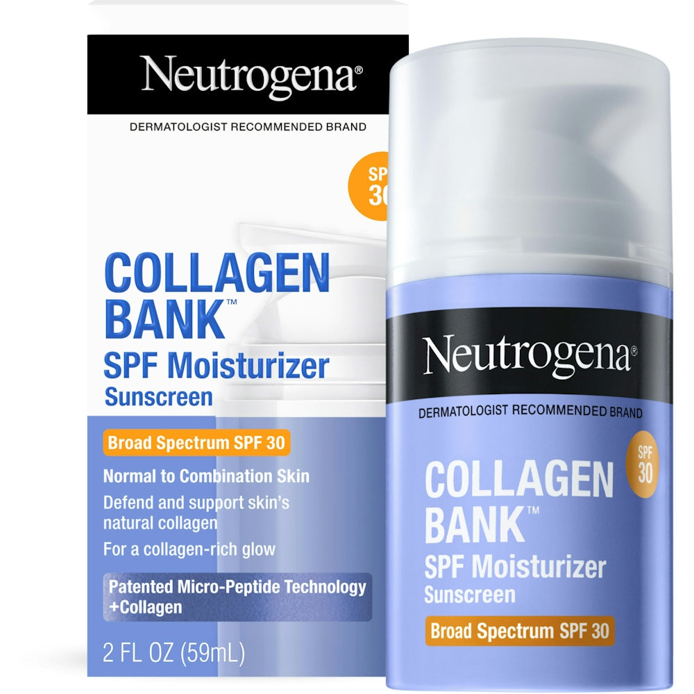 Neutrogena Collagen Bank Daily Face Moisturizer - SPF 30 - 2 Fl Oz by Pasteur Pharmacy