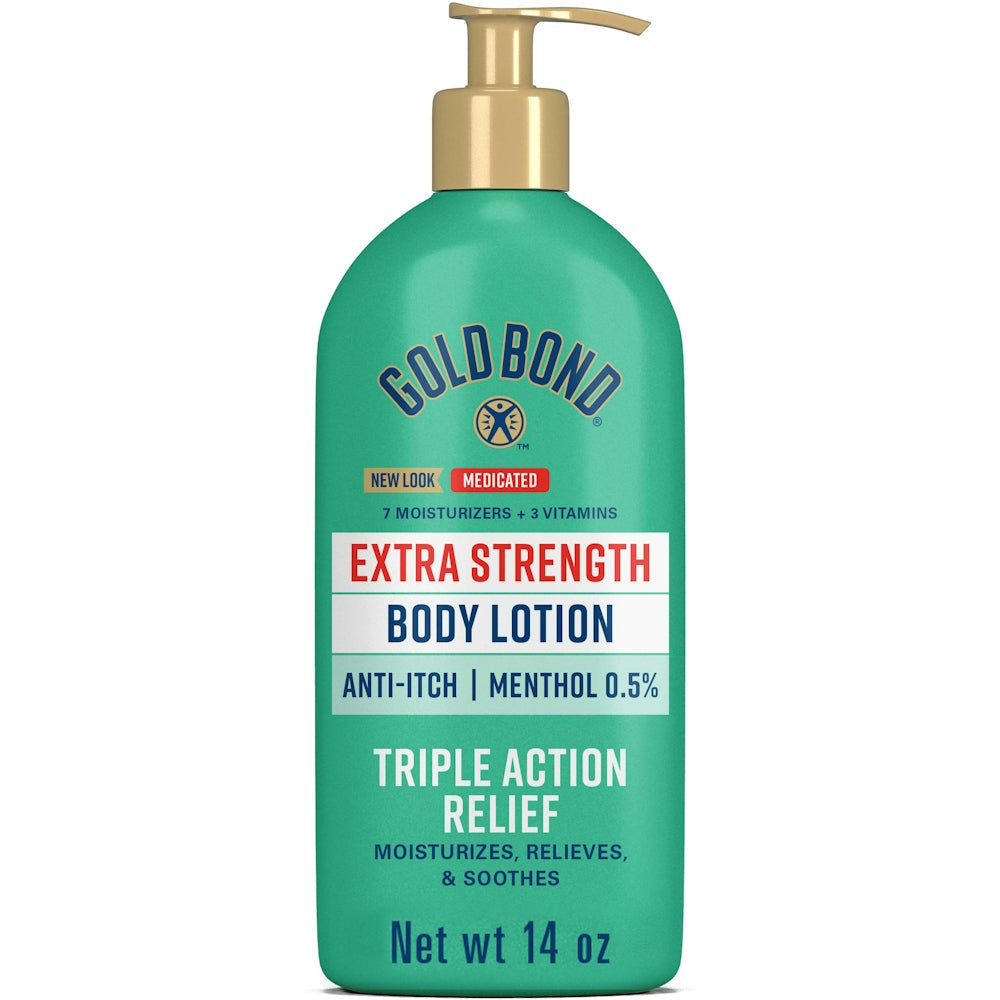 Gold Bond Body Lotion, Extra Strength, Anti Itch 14 Oz by Pasteur Pharmacy