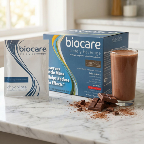 30G Protein Chocolate Biocare Dietary Beverage (14-Count) by Biocare