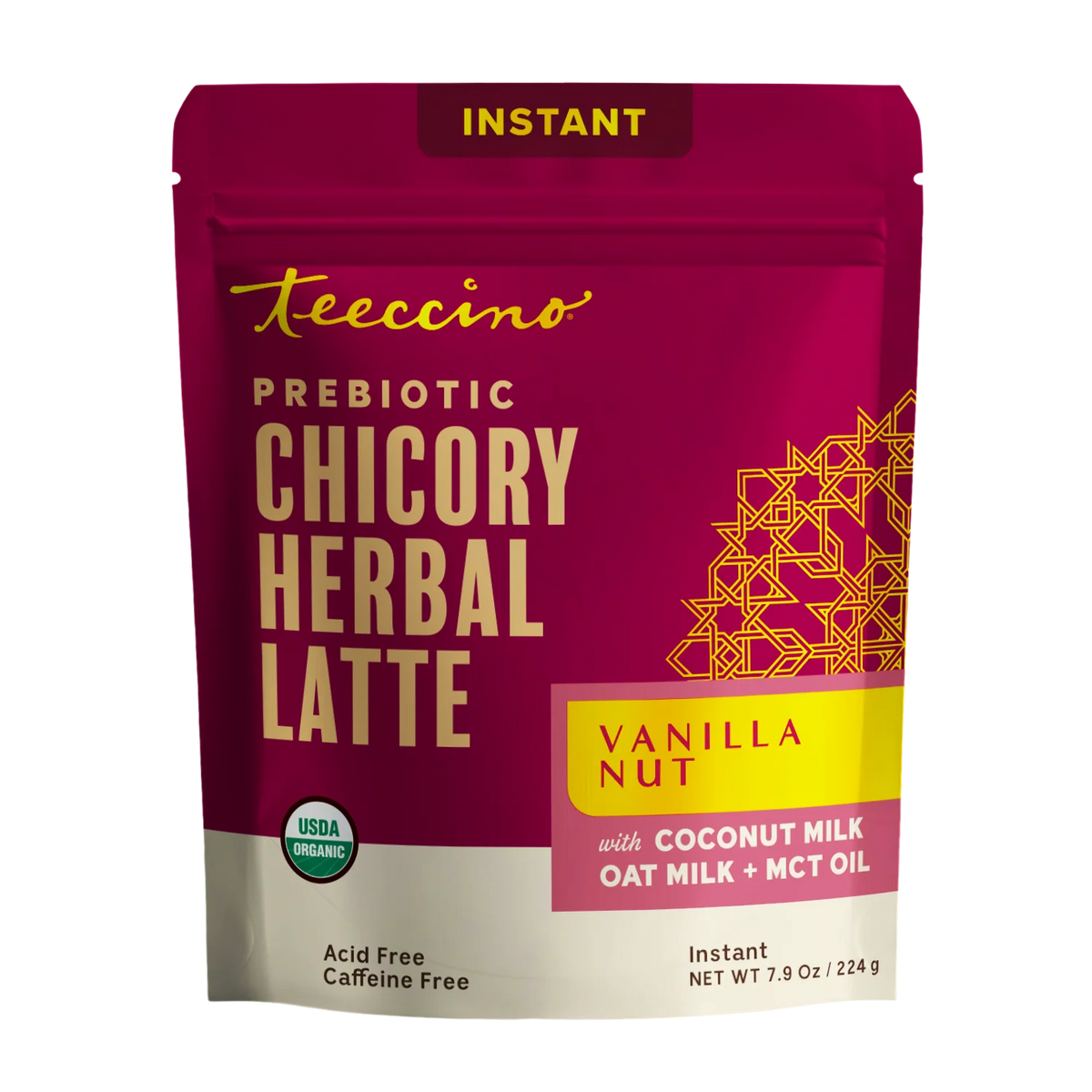 Instant Vanilla Nut Herbal Latte DestGlow