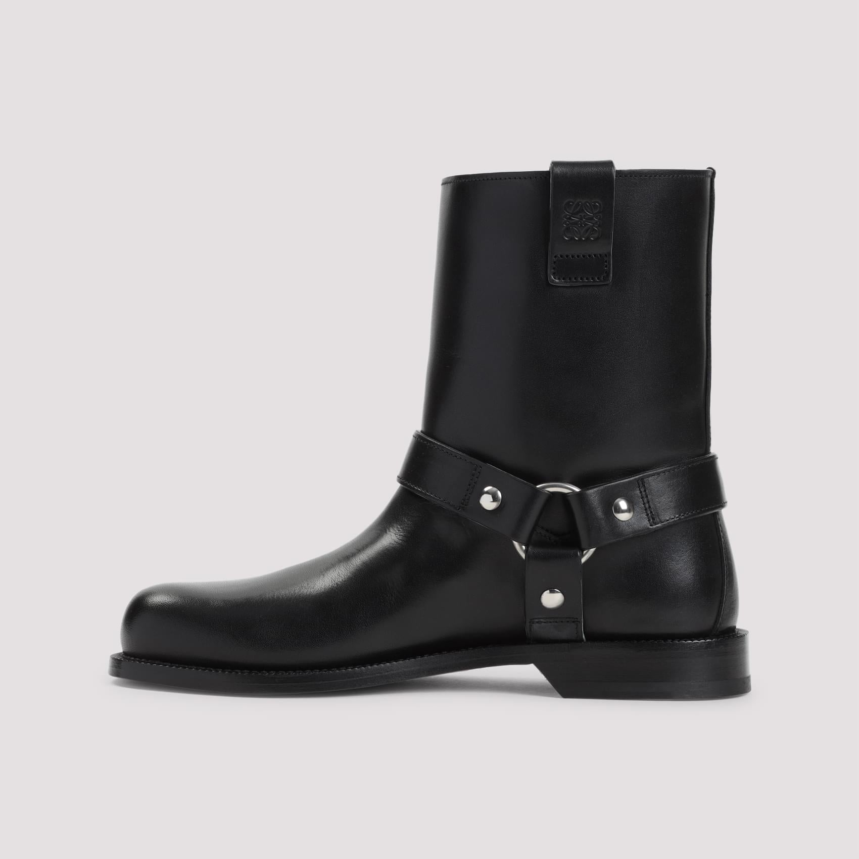 Loewe Campo Biker Shearling Boots Women DestGlow