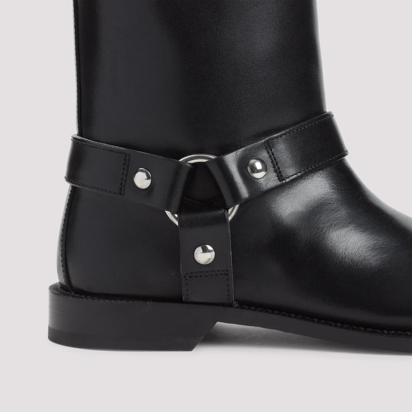 Loewe Campo Biker Shearling Boots Women