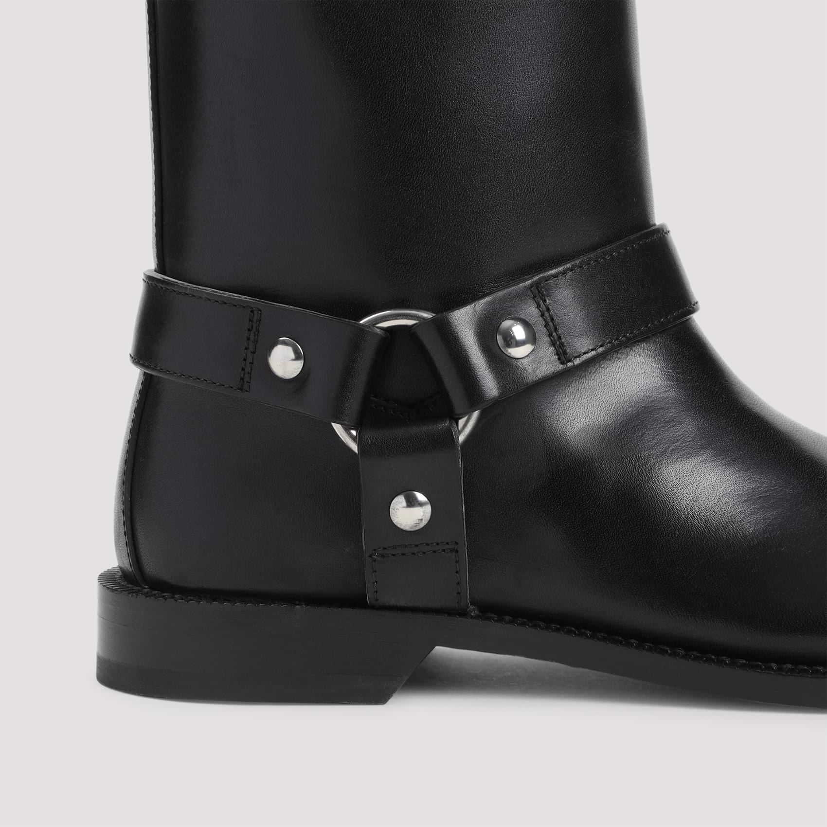 Loewe Campo Biker Shearling Boots Women DestGlow