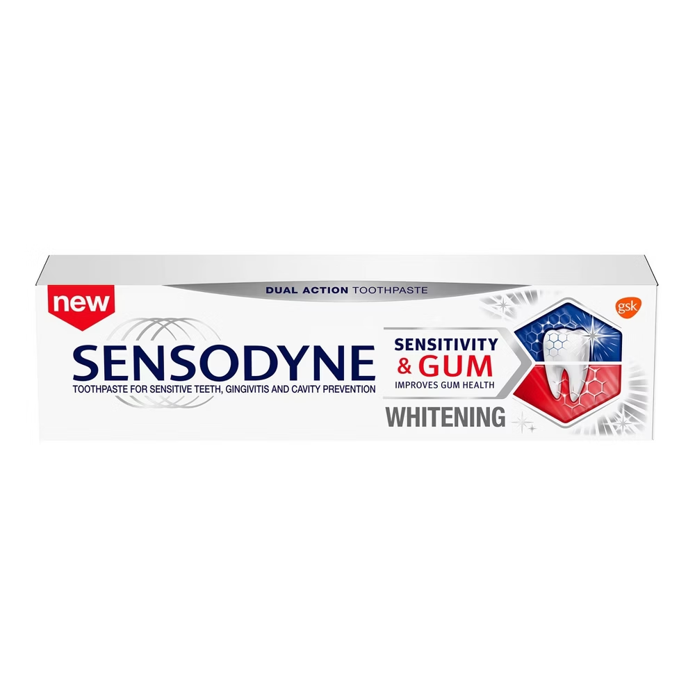 Sensodyne Sensitivity and Gum Whitening Toothpaste (3.4oz) DestGlow