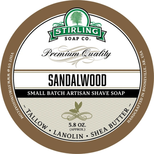 Stirling Soap Co. Sandalwood Shaving Collection by Pasteur Pharmacy