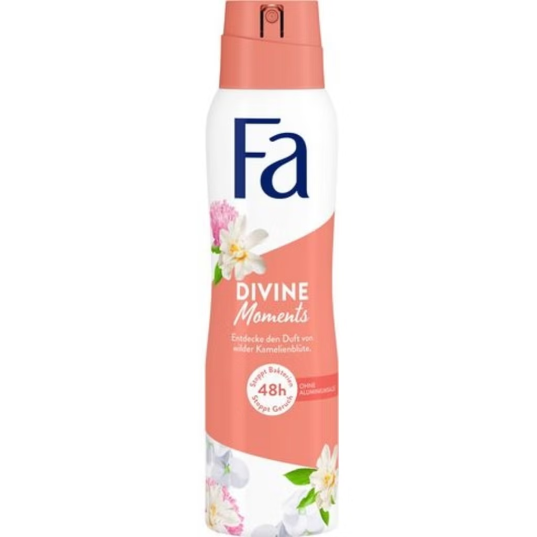 Fa Divine Moments Deodorant Spray 150ml 48h by Pasteur Pharmacy