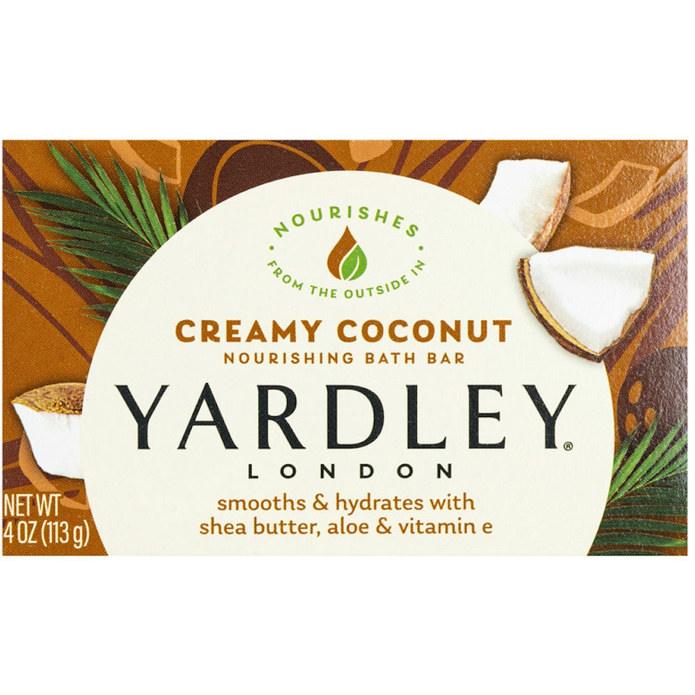 Yardley London Creamy Coconut Moisturizing Bath Bar, 4.25 Oz by Pasteur Pharmacy