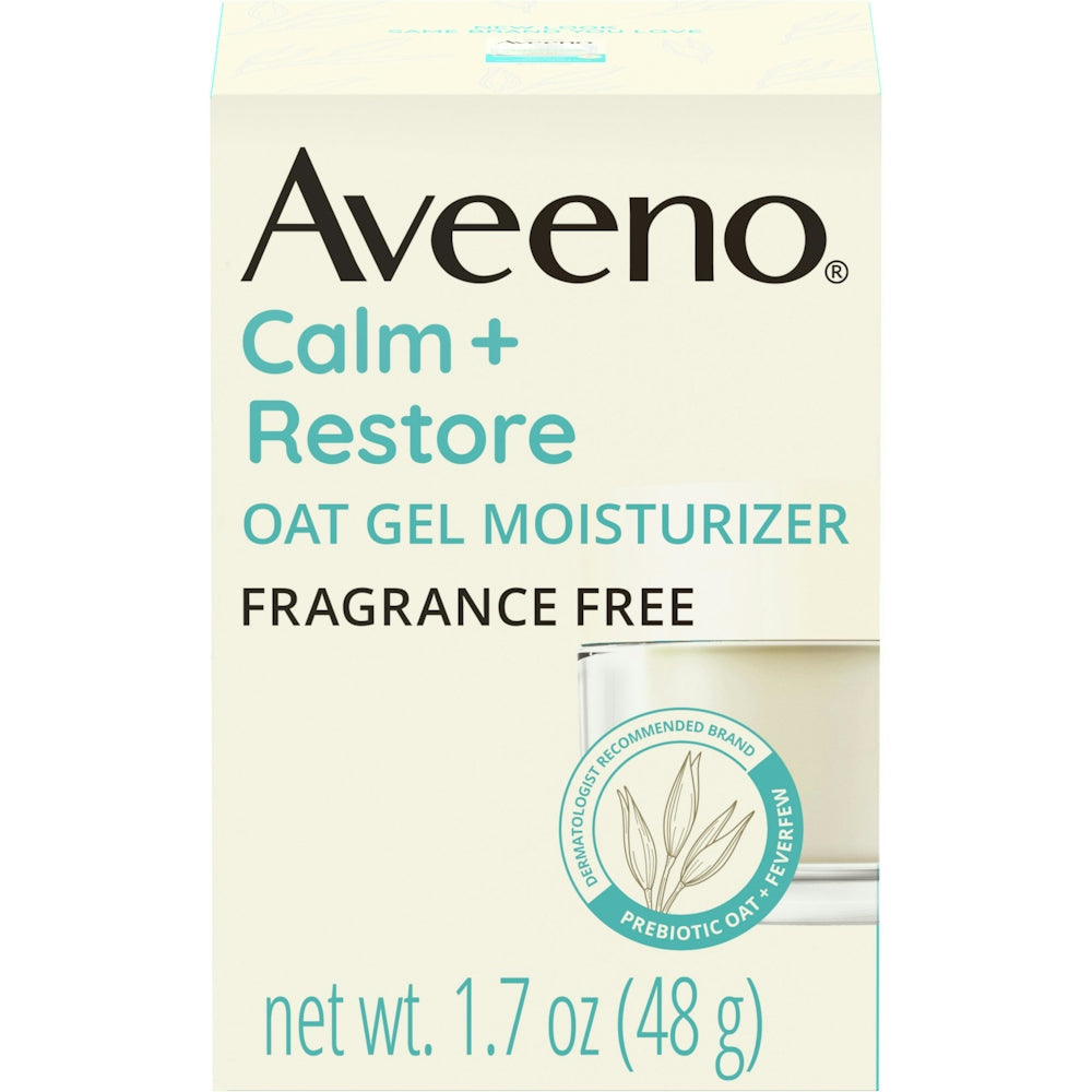 Aveeno For Sensitive Skin Calm+Restore Oat Gel Moisturizer 1.7 Oz by Pasteur Pharmacy