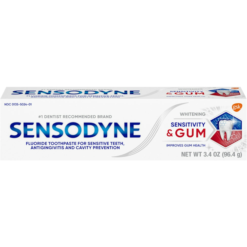 Sensodyne Sensitivity & Gum Teeth Whitening Sensitive Toothpaste by Pasteur Pharmacy
