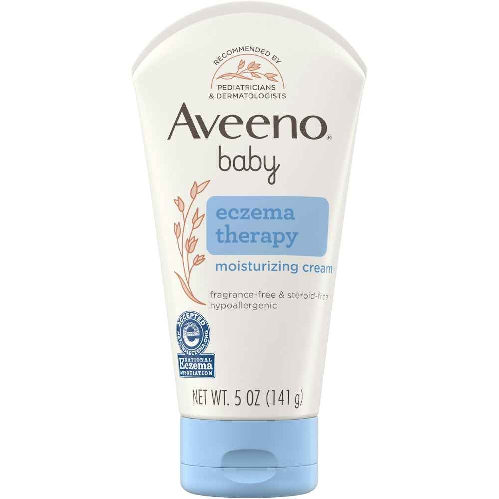 Aveeno Baby Eczema Therapy Moisturizing Cream For Dry Skin, 5 Oz