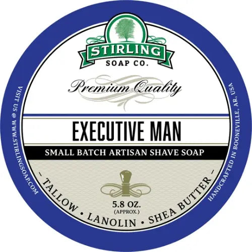 Stirling Soap Co. Executive Man Shaving Collection