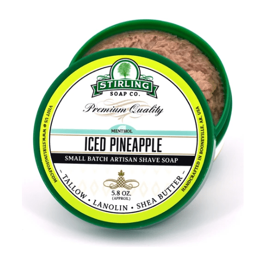 Stirling Soap Co. Iced Pineapple Shaving Collection by Pasteur Pharmacy