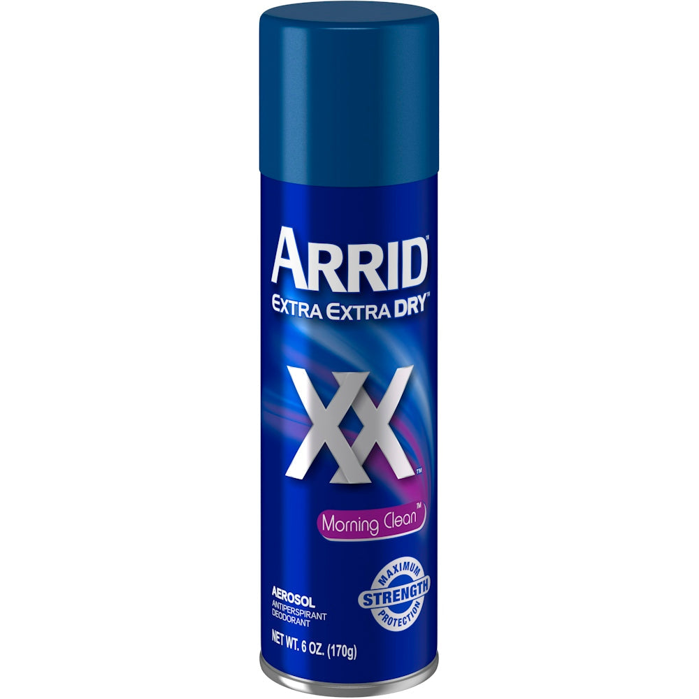 Arrid XX Extra Extra Dry Antiperspirant Deodorant Spray - Morning Clean, 6 oz by Pasteur Pharmacy