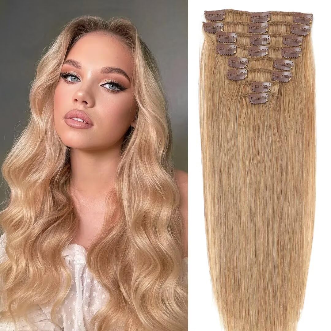 VIP Clip Extensions / Silky Straight 18" (140 g) - ClipeX System