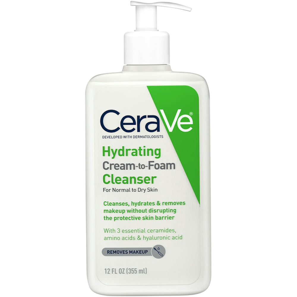 CeraVe Hydrating Cream To Foam Cleanser 12 Fl Oz by Pasteur Pharmacy