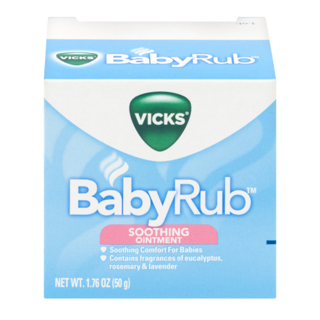 Vicks BabyRub Soothing Ointment with Aloe & Eucalyptus (1.76 oz) by Farmacias Savia
