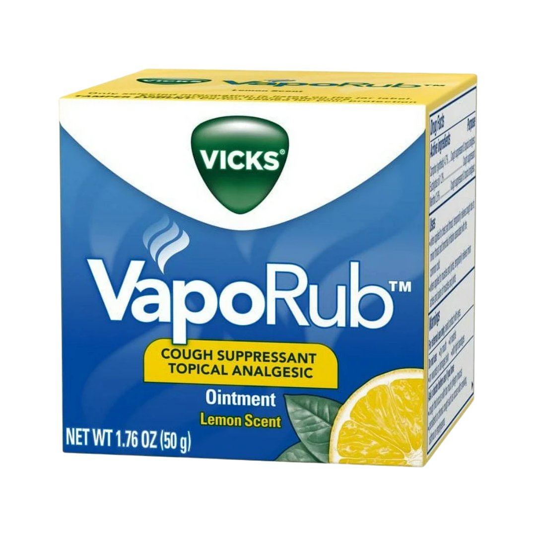 Vicks VapoRub Lemon Ointment (1.76oz) DestGlow