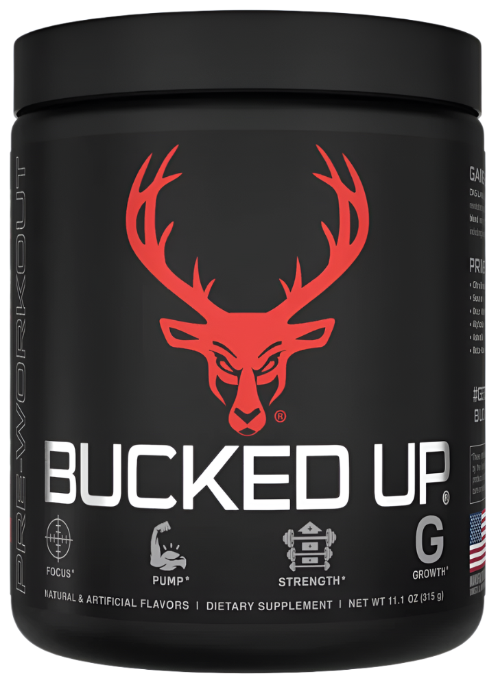 Bucked Up Pre-Workout - Energy, Performance & Focus - 30 Servings by Comito Wellness