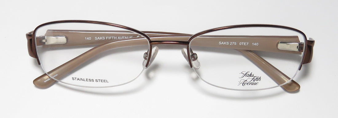 Saks fifth avenue 275 eyeglasses DestGlow